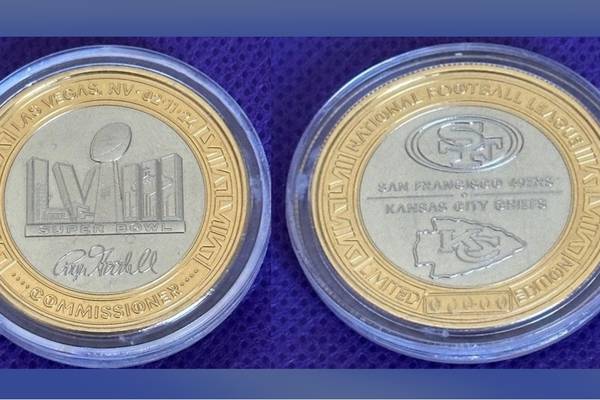 Call it: Coin flipped for overtime in Super Bowl LVIII on auction block