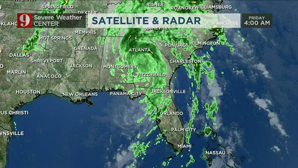 Partly cloudy and breezy Friday as Nicole moves away from Florida
