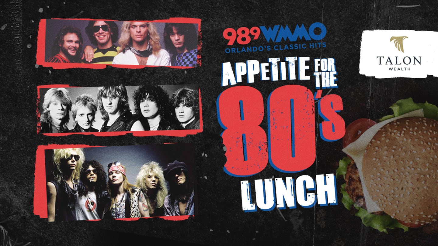 The Appetite for the 80s Lunch