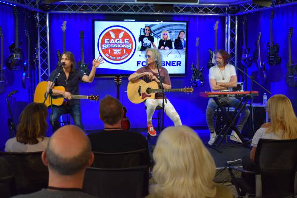 See Pics And Video From Foreigner Live In Our Studios