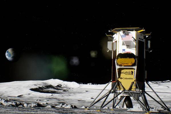 Odysseus moon lander appears to have tipped over, NASA partner says