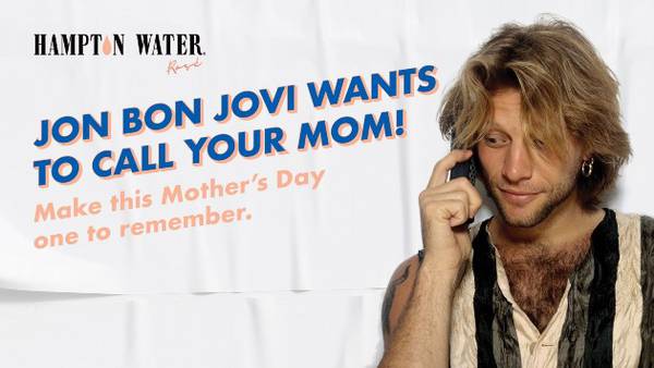 Get your mom a phone call from Jon Bon Jovi for Mother's Day