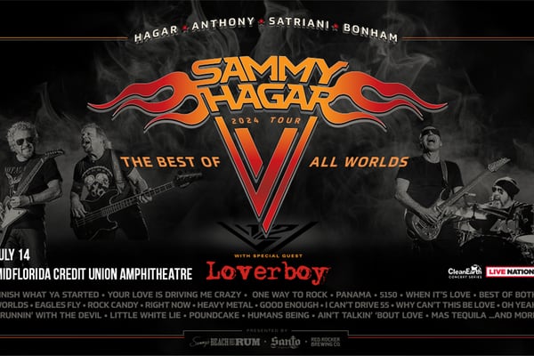 Sammy Hagar Live at the MIDFLORIDA Credit Union Amphitheatre