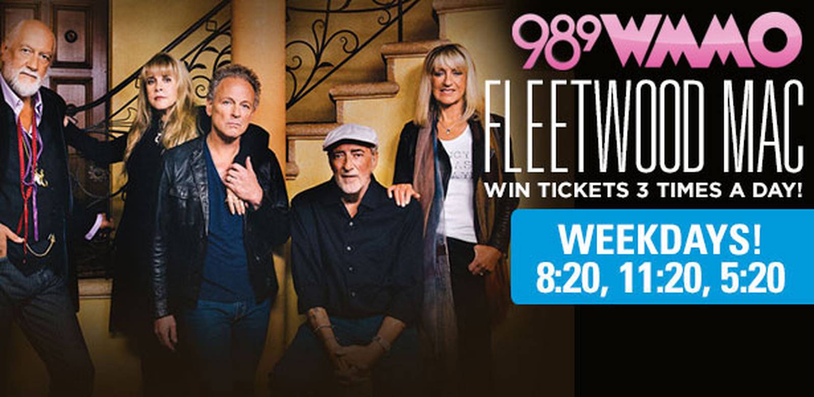 WIN Fleetwood Mac Tickets! WMMO