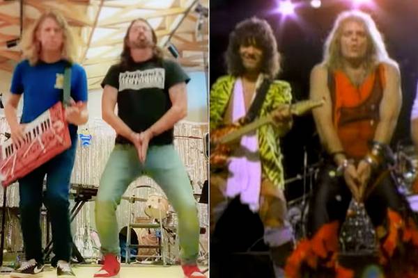 Watch Dave Grohl and Greg Kurstin Cover Van Halen's 'Jump'