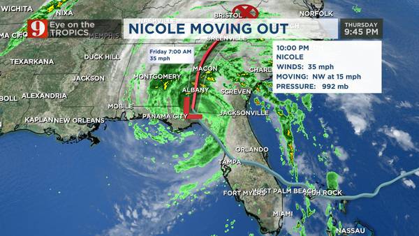 TIMELINE: Nicole updates Nov. 10
