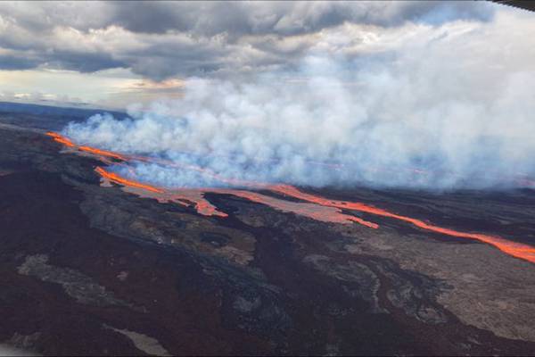 Photos: Hawaii’s Mauna Loa volcano erupts