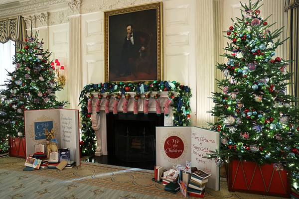 Photos: White House unveils Christmas decorations