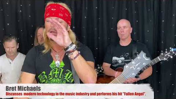 Watch Bret Michaels Music Monday Performance For This Week “Fallen Angel” ACoustic
