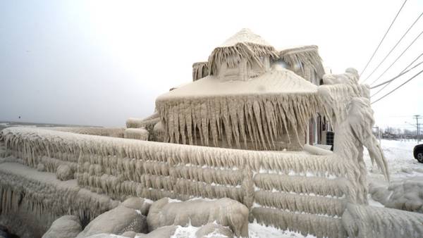 Check Out Video Of Houses Along Lake Erie Covered In Ice And Be Glad You Don’t Live There Right Now