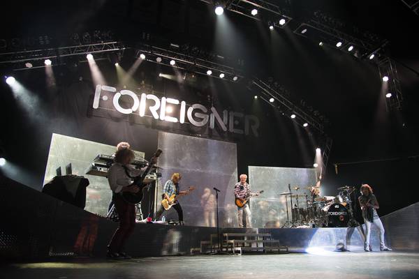 Foreigner Will Be Back In Town Live In concert In March