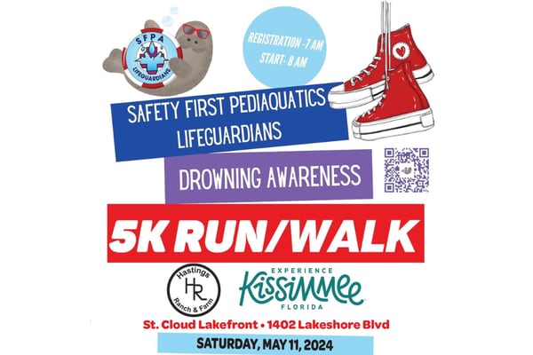 2024 Drowning Awareness 5K Run/Walk - May 11th