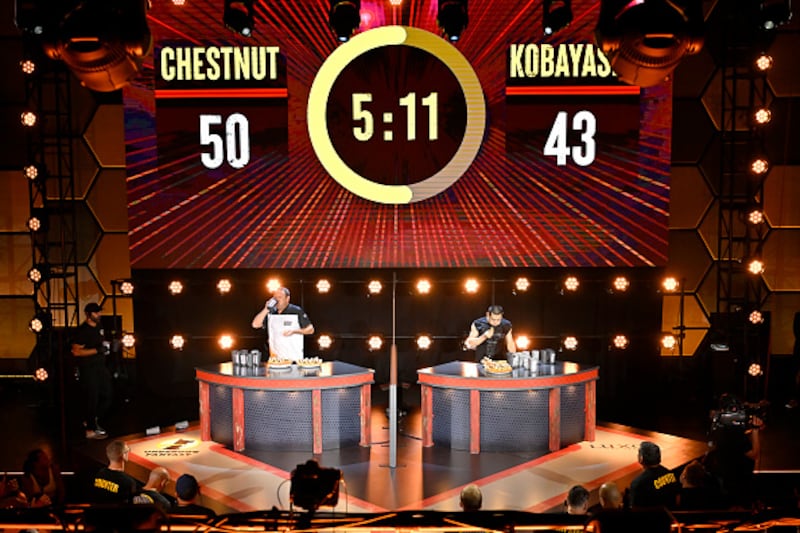 Chestnut vs. Kobayashi: "Unfinished Beef"