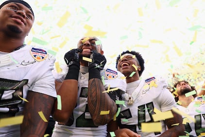 College Football Playoff Quarterfinal Capital One Orange Bowl CFP Oregon Ducks Texas Tech Red Raiders Hard Rock Stadium Miami Gardens, Florida